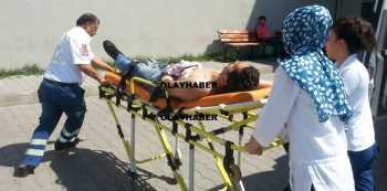 Seyyar satıcı ve Manav arasında ki kavgada 1 kişi yaralandı