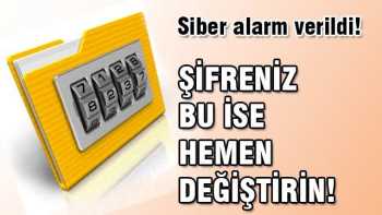 Siber alarm verildi dikkat