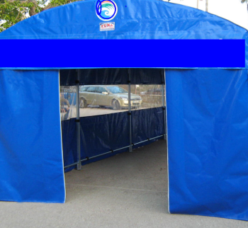 Sılmkent’te CENAZE İÇİN TAZİYE ÇADIRI kuruldu