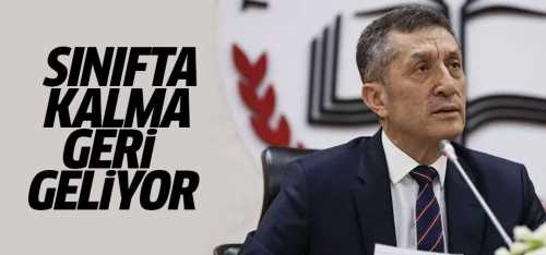 Sınıfta kalma geri geliyor