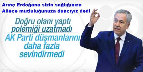 Sizin sağlığınıza, ailece mutluluğunuza duacıyız
