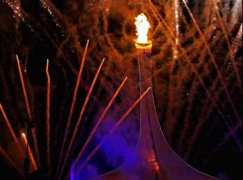 Soçi'de Muhteşem açılış