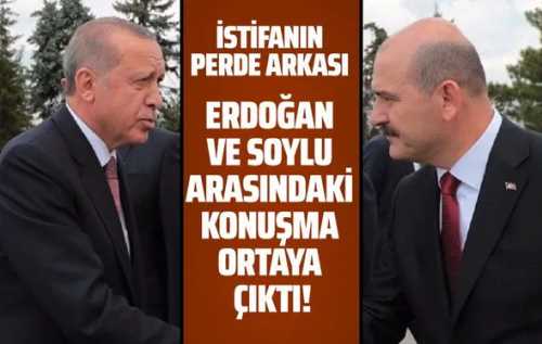 Soylu neden istifa etti? Perde arkası!