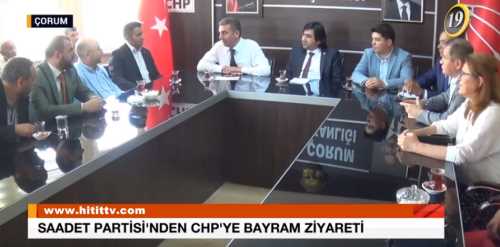 SP'den CHP'ye Bayram ziyareti