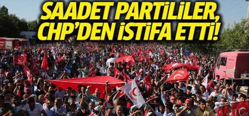SP'li Vekiller CHP'den istifa etti