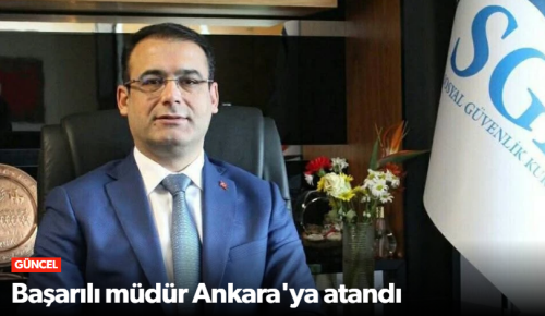 SSK Çorum İl Müdürü Ömer Tök Ankara SSK İl Müdürü  Oldu!