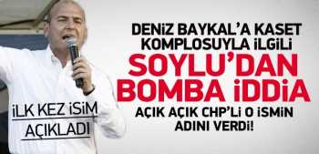 SÜLEYMAN SOYLU'DAN BOMBA İDDİA