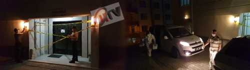 Sungurlu'da bir apartman karantinaya alındı