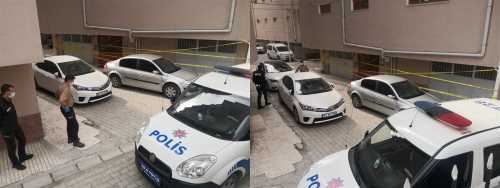 Sungurlu'da bir apartmana koronavrüs karantinası altına alındı