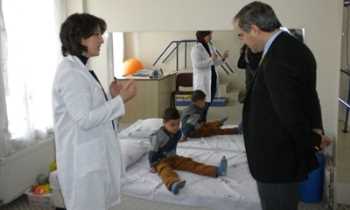  Sungurlu Kaymakamı Osman Beyazyıldız rehabilitasyon merkezini ziyaret etti