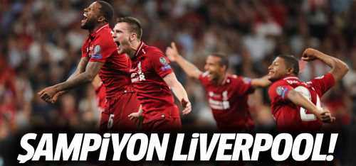 Süper Kupa'da şampiyon Liverpool