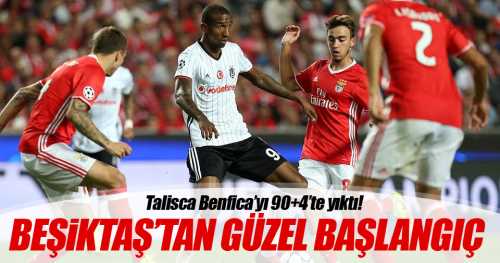 Talisca'dan  Beşiktaş'a hayat Öpücüğü