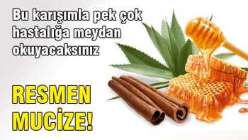 Tarçınlı bal tek kelime ile mucizevi doğal bir ilaç