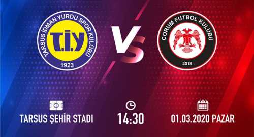 Tarsus İdman Yurdu -Çorumspor FK Maçı