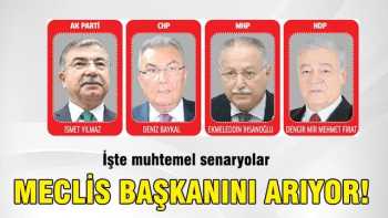 TBMM BAŞKANINI SEÇİYOR