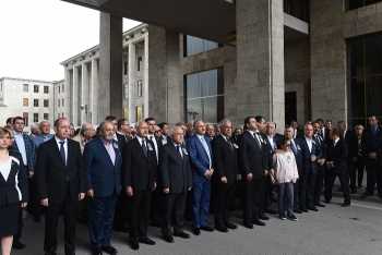 TBMM'de Çorum Milletvekili Cahit Angın için tören düzenlendi