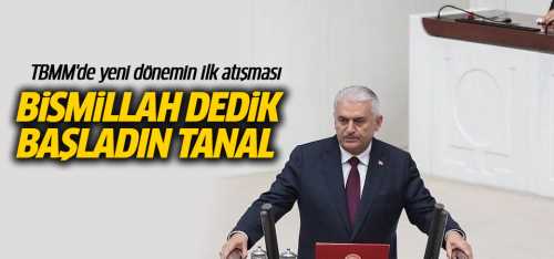 TBMM'de yeni dönemin ilk atışması
