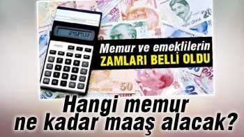 Temmuz'da memur ne kadar maaş alacak?