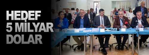 Tıbbi ve Aromatik Bitkilerde hedefimiz 5 $  