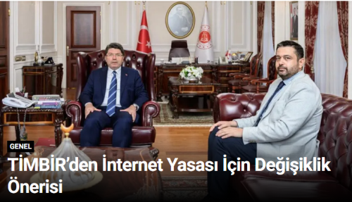 TİMBİR'den Dijital Adalet Hamlesi Önerisi! 