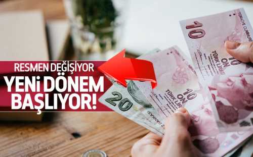 TL'deki imza değişiyor