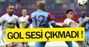 TRABZON SİVAS Maçından Gol sesi çıkmadı !
