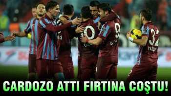 Trabzonspor Gençlerbirliği karşısında coştu!