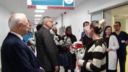 TRAFİK KAZASININ O ANLARINI VALİ KILIÇ'LA PAYLAŞTI