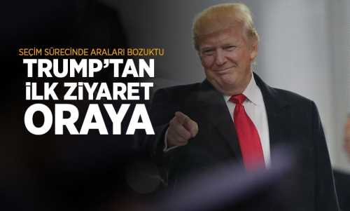 Trump'tan ilk ziyaret CIA karargahına