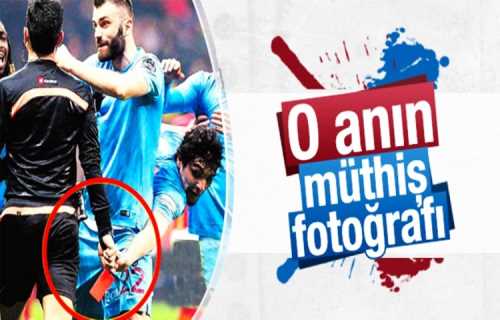 TS Salih Dursun'unun hakemden kırmızı kartı çekip aldığı o an