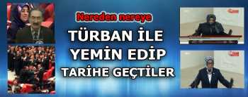 Türbanlı Vekiller Yemin Etti