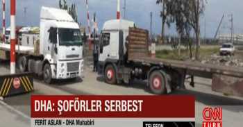 Türk Tır şoförler serbest