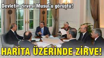 Türkiye Cumhuriyeti'nin zirvesi Musul'u görüştü