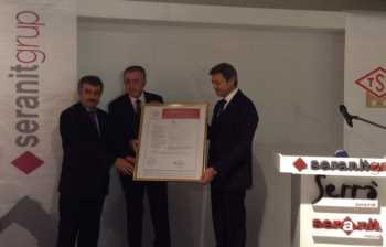 TÜRKİYE'DE İLK KEZ SERANİT GRUP'A ÇİFT YILDIZ BELGESİ VERİLDİ