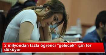 Türkiye'de2 Milyon Öğrenci Bugün YGS'ye girdi