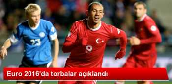 Türkiye Euro 2016'da  3. Torbada