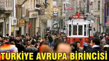 Türkiye genç nüfusta Avrupa birincisi