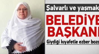 Türkiye'nin İlk Şalvarlı Belediye Başkanı Zeynep Akgün 
