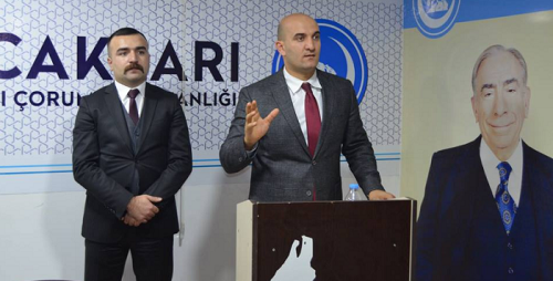 ÜLKÜ OCAKLARI GENEL BAŞKANI KILAVUZ ÇORUM'DA