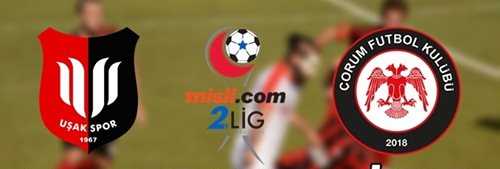 Uşakspor - Çorum FK 