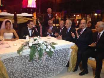 Uslu, Mızrak Çiftinin Nikah şahitliğini yaptı