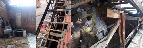 Üyük Köyünde Yangın