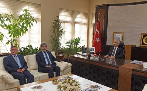 Vakıflardan Belediye Başkanı Gül’e ziyaret