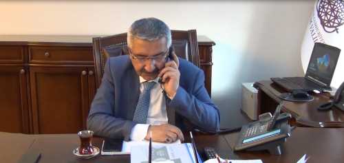 VALİ KILIÇ "HIZLI TREN DEĞERLENDİRME TOPLANTISI YAPTI"