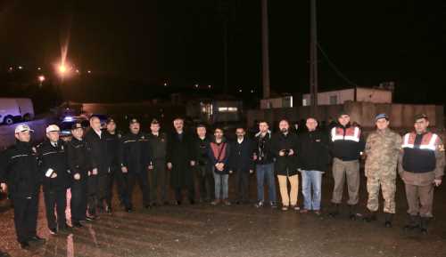 VALİ KILIÇ'IN YENİ YIL ZİYARETLERİ