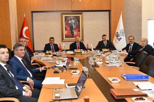 Vali Mustafa Çiftçi  Samsun'da  OKA toplantısına katıldı