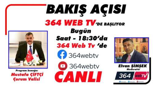 Vali Mustafa Çiftçi Bakış Açısı Programının İlk konuğu oldu 