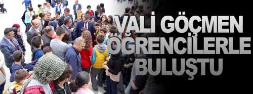 Vali Mustafa Çiftçi Göçmen Öğrencilerle buluştu