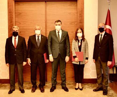 Vali Mustafa Çiftçi Öğretmenleri makamında kabul etti