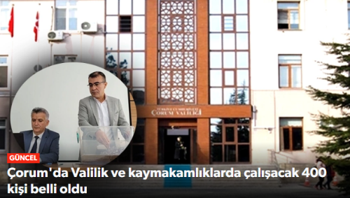 Valilik ve kaymakamlıklarda çalışacak 400 kişi belli oldu
